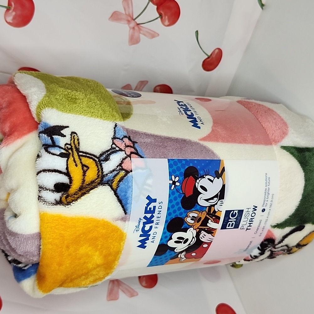 The big one Disney soft plush throw